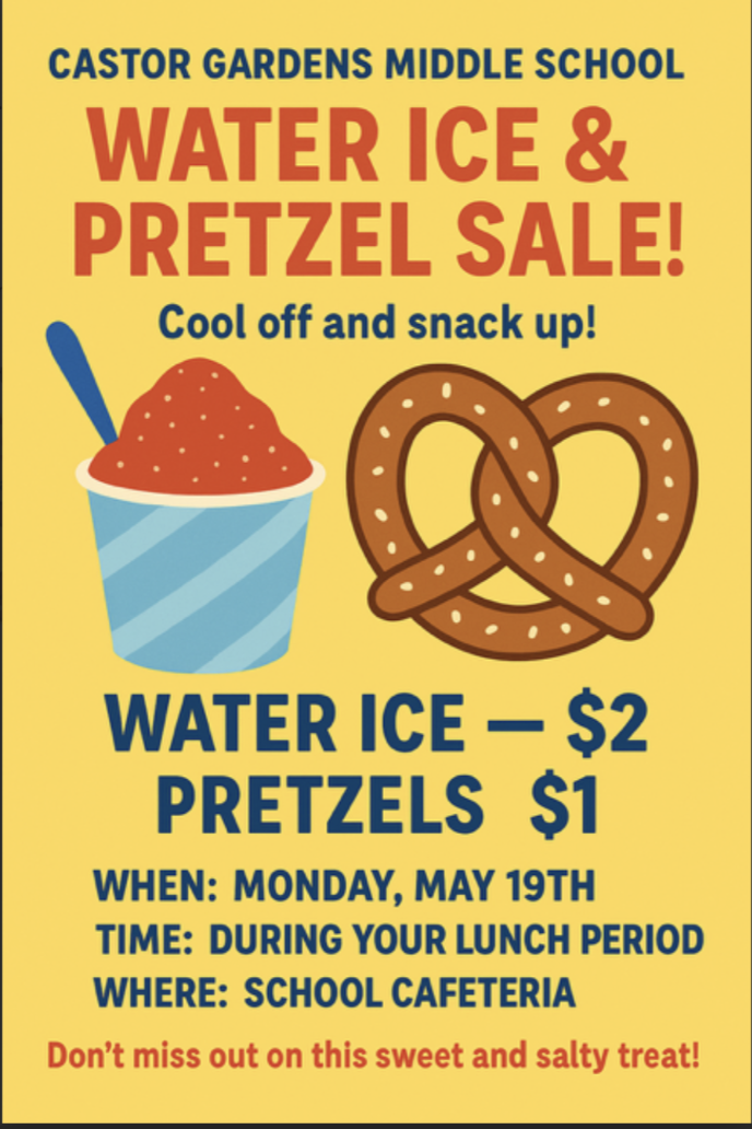 Water Ice & Pretzel 